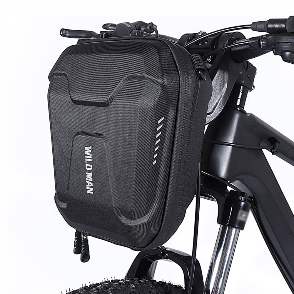 Mountain Biking Hip Pack - กระเป๋าติดแฮนด์จักรยาน กระเป๋าแขวนด้านหน้าจักรยาน กันน้ำ EVA ฮาร์ดเชลล์ 3