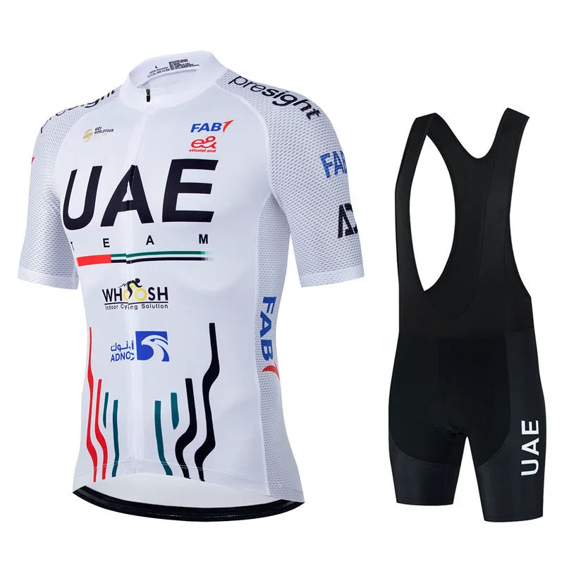 Mountain Biking New Jersey - ชุดเสื้อจักรยานทีมใหม่ UAE 2026 สำหรับผู้ชาย ชุดปั่นจักรยานฤดูร้อน ชุดขี่จักรยานเสือภูเขา