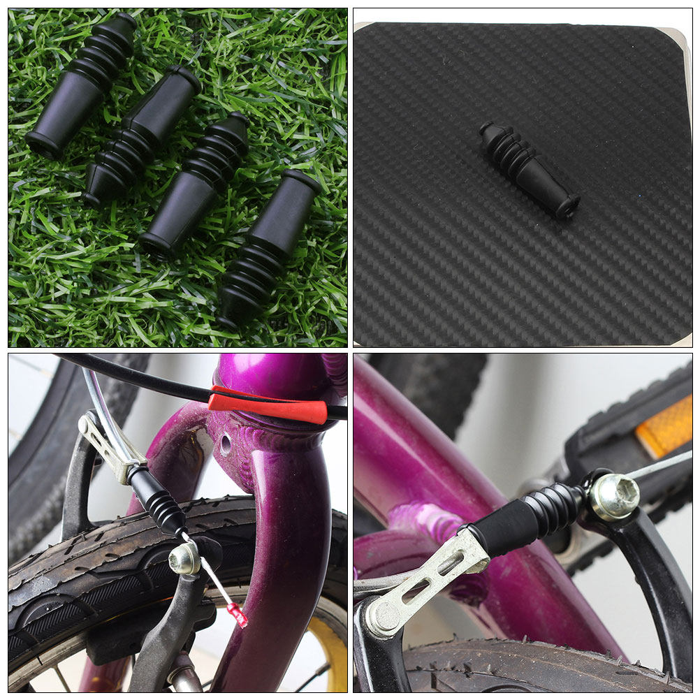 Mountain Biking Experience - ปลอกป้องกันสายเบรกความทนทานสูง 12 ชิ้น สำหรับจักรยานพับและจักรยานเสือภูเขา มอบประสบการณ์การเบรกที่ราบรื่นและเบรกที่ทนทานยาวนาน