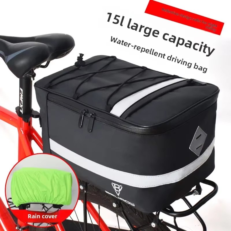 Mountain Biking Hip Pack - 8L/15L กระเป๋าหลังจักรยานอูฐกระเป๋าหลังจักรยานเสือภูเขา, ชั้นวางเบาะหลังแพ็ค, กระเป๋ากันน้ําสําหรับเดินทางจักรยาน, อุปกรณ์ปั่นจักรยาน