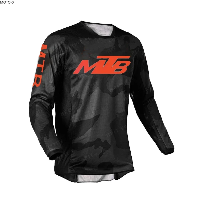 Mountain Biking New Jersey - 2026 ใหม่Motocross Mountain ENDUROจักรยานเสื้อผ้าจักรยานMoto Downhillผู้หญิงผู้ชายขี่จักรยานJERSEY MTBเสื้อBMX