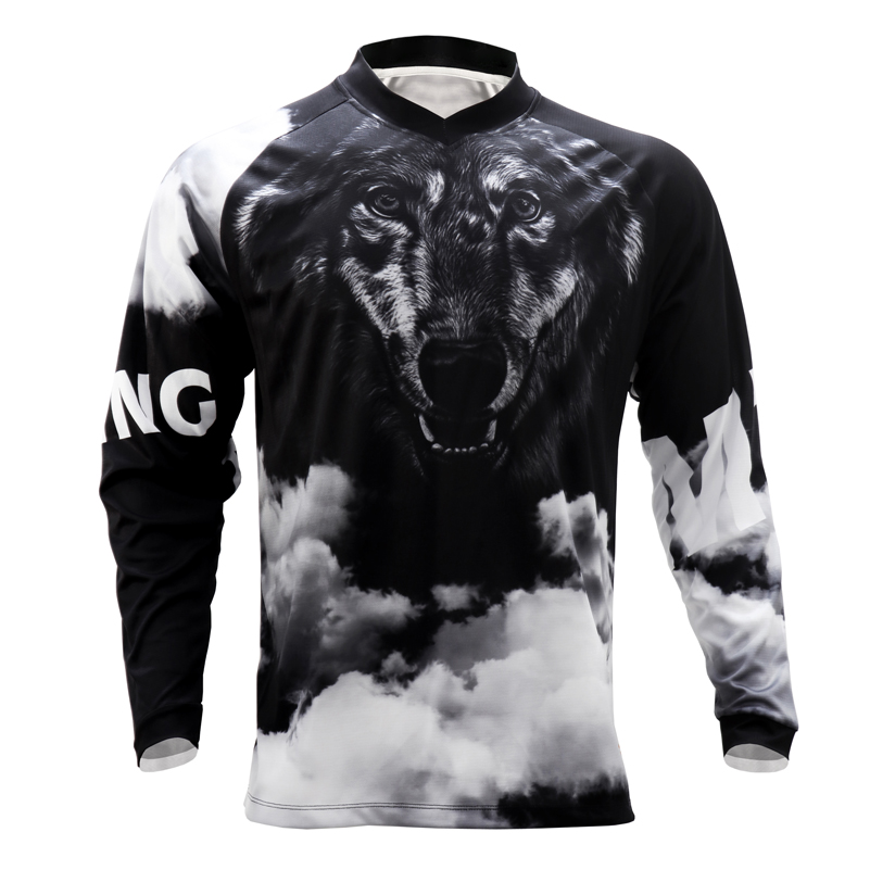 Mountain Biking New Jersey - จักรยานเสือภูเขาใหม่จักรยาน Motocross Jersey BMX DH MTB