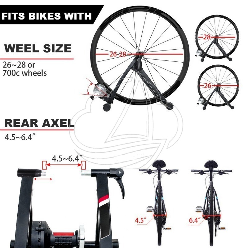 แท่นฝึกปั่นจักรยานแบบแม่เหล็กพ - Mountain Biking For Fitness บทวิจารณ์และราคา